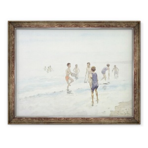 Tablou inramat - Edward van Goethem - Saldatorii, 70 x 90 cm