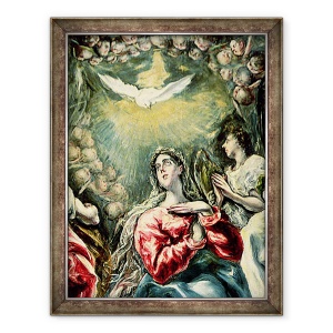 Tablou inramat - El Greco - Conceptia Imaculata, 60 x 80 cm