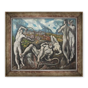 Tablou inramat - El Greco - Laocoon, 50 x 60 cm