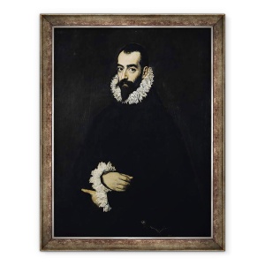 Tablou inramat - El Greco - Portret De Juan Alfonso de Pimentel y Herrera, 70 x 90 cm