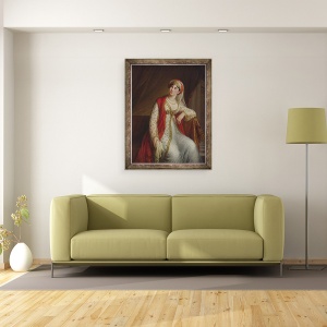 Tablou inramat - Elisabeth Louise Vigee-Lebrun - Madame Giuseppina Grassini 1773-1850 in rolul lui Zair, 60 x 80 cm - Img 2