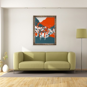 Tablou inramat - Eliza Southwood - Kas-Molteni, 70 x 90 cm - Img 2