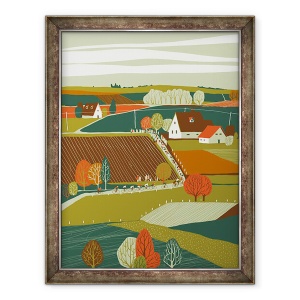 Tablou inramat - Eliza Southwood - Liege-Bastogne-Liege, 60 x 80 cm