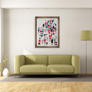 Tablou inramat - Eliza Southwood - Peloton ORIGINAL, 70 x 90 cm - Img 2