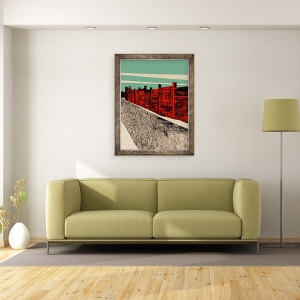Tablou inramat - Eliza Southwood - Zidul Jarrah, 60 x 80 cm - Img 2