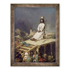 Tablou inramat - Eugenio Lucas y Padilla - The Garrotte, 60 x 80 cm