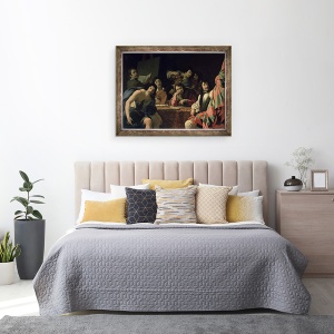 Tablou inramat - Eustache Le Sueur - Reuniunea artistului, 70 x 90 cm - Img 3