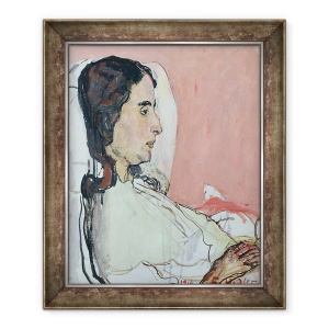 Tablou inramat - Ferdinand Hodler - Madame Valentine Gode Darel, Ill, 70 x 85 cm