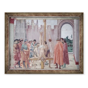 Tablou inramat - Filippino Lippi - Rastignirea Sfantului Petru, 70 x 90 cm
