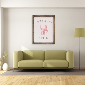 Tablou inramat - Florent Bodart - Clever Girl, 60 x 80 cm - Img 2