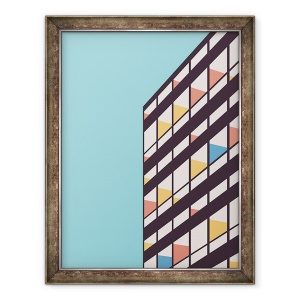 Tablou inramat - Florent Bodart - Le Corbusier, 60 x 80 cm