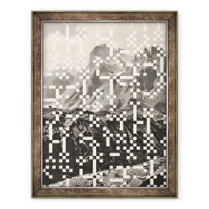 Tablou inramat - Florent Bodart - Peisaj montan I, 60 x 80 cm