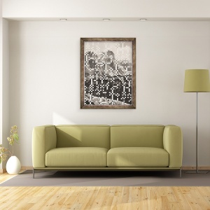Tablou inramat - Florent Bodart - Peisaj montan I, 70 x 90 cm - Img 2