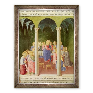 Tablou inramat - Fra Angelico - Comuniunea Apostolilor, 70 x 90 cm