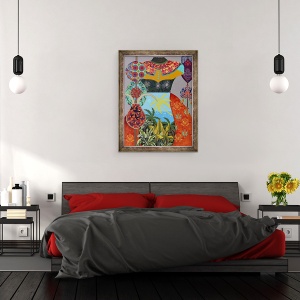 Tablou inramat - Frances Ferdinands - De unde cerul intalneste marea, 60 x 80 cm - Img 3