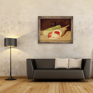 Tablou inramat - Francisco Jose de Goya y Lucientes - Natura moarta a unui picior de miel, 60 x 80 cm - Img 2