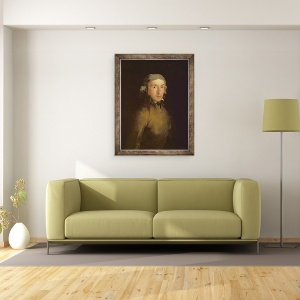 Tablou inramat - Francisco Jose de Goya y Lucientes - Portret De Leandro Fernandez de Moratin 1760-1828, 60 x 80 cm - Img 2