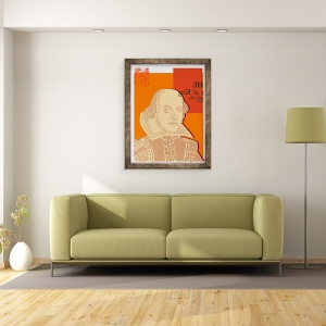 Tablou inramat - Francois Domain - Actul I, 70 x 90 cm - Img 2