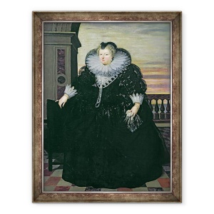 Tablou inramat - Frans II Pourbus - Marie de Medici 1573-1642 Regina Frantei, 60 x 80 cm
