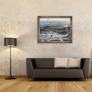 Tablou inramat - Franz Roubaud - Asediul Sevastopolului I, 60 x 80 cm - Img 2
