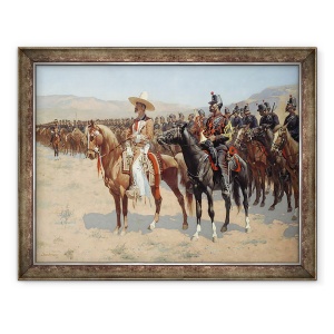 Tablou inramat - Frederic Remington - Maiorul mexican, 60 x 80 cm