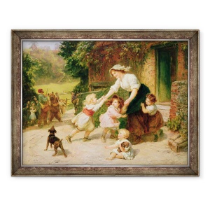 Tablou inramat - Frederick Morgan - Ursul dansator, 70 x 90 cm