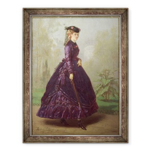 Tablou inramat - Gabriel-Amable de Lafoulhouze - Cocodette, 60 x 80 cm