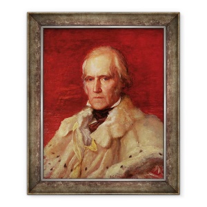 Tablou inramat - George Frederick Watts - Portret De Stratford Canning 1786-1880, 70 x 85 cm