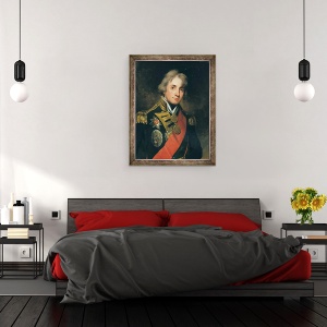 Tablou inramat - George Peter Alexander Healy - Portretul lui Nelson 1758-1805, 70 x 90 cm - Img 3