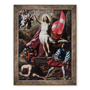 Tablou inramat - Gerard Seghers - invierea lui Hristos, 60 x 80 cm