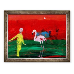 Tablou inramat - Gigi Sudbury - Dupa o vreme a fost usor, 2005, 70 x 90 cm