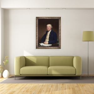 Tablou inramat - Gilbert Stuart - Capitanul Joseph Anthony, 60 x 80 cm - Img 2