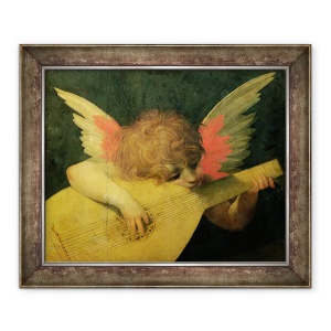 Tablou inramat - Giovanni Battista Rosso Fiorentino - inger muzician, 70 x 85 cm