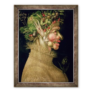 Tablou inramat - Giuseppe Arcimboldo - Vara, 1563, 60 x 80 cm