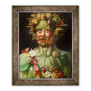 Tablou inramat - Giuseppe Arcimboldo - Vertumnus, 50 x 60 cm