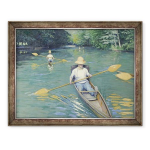 Tablou inramat - Gustave Caillebotte - Skiffs, 60 x 80 cm
