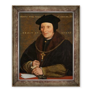 Tablou inramat - Hans Holbein the Younger - Sir Brian Tuke, 50 x 60 cm