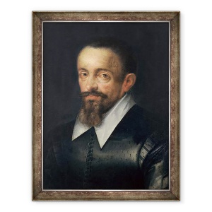Tablou inramat - Hans von Aachen - Johannes Kepler, 70 x 90 cm