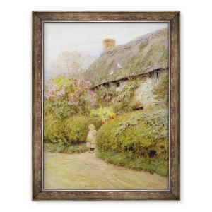 Tablou inramat - Helen Allingham - Cabana de apa dulce, 70 x 90 cm