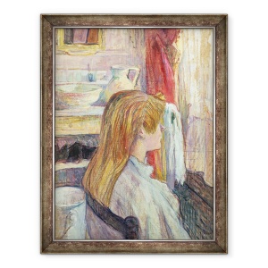 Tablou inramat - Henri de Toulouse-Lautrec - Femeie la fereastra, 60 x 80 cm