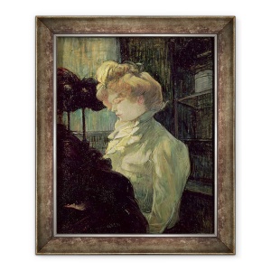Tablou inramat - Henri de Toulouse-Lautrec - The Milliner, 70 x 85 cm