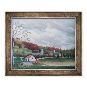 Tablou inramat - Henri J.F. Rousseau - Bievre la Gentilly, 70 x 85 cm