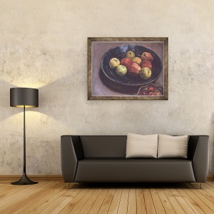 Tablou inramat - Henri Lebasque - Natura moarta cu mere, 60 x 80 cm - Img 2