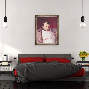 Tablou inramat - Hippolyte Delaroche - Napoleon 1769-1821 dupa abdicarea sa ulei pe panza, 70 x 90 cm - Img 3