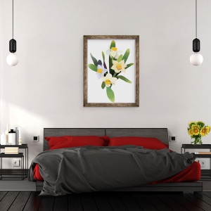 Tablou inramat - Hiroyuki Izutsu - Narcis, 60 x 80 cm - Img 3