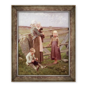 Tablou inramat - Hugo Salmson - Poarta Dalby, Skane, 70 x 85 cm