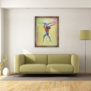 Tablou inramat - Ikahl Beckford - Dans cuplu, 70 x 90 cm - Img 2
