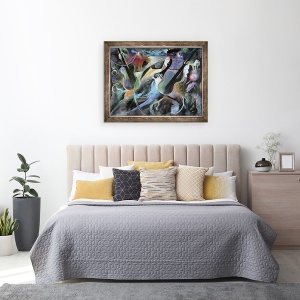Tablou inramat - Ikahl Beckford - Jammin, 60 x 80 cm - Img 3