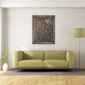 Tablou inramat - Ikahl Beckford - Nici o durere, 60 x 80 cm - Img 2