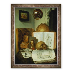 Tablou inramat - Isaac Luttichuys - Vanitas, 70 x 90 cm